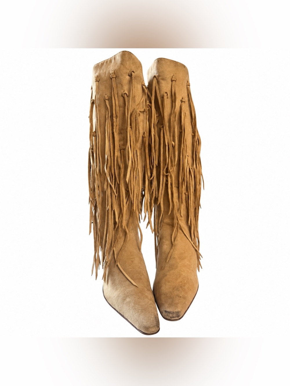 Tasseled Faux Suede Boots